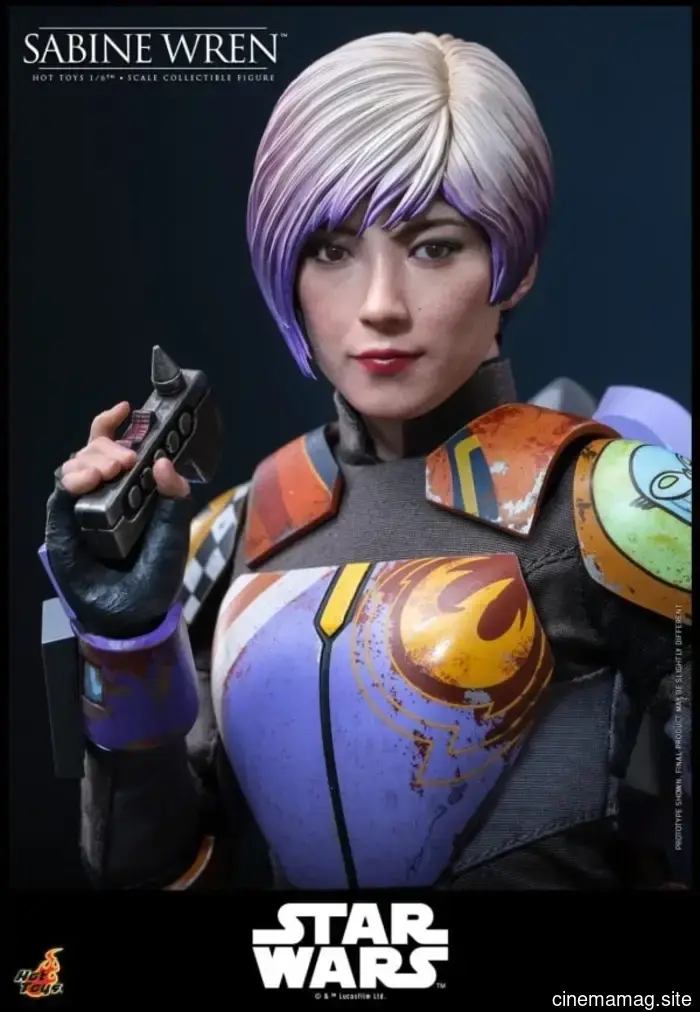 Hot Toys has released new sixth scale figures of Sabine Wren and Ezra Bridger from Star Wars Rebels.