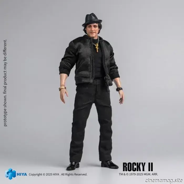 Rocky Balboa e Butkus si uniscono alla Exquisite Super Series di Hiya Toys con l'action figure di Rocky II