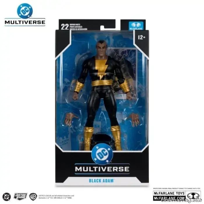 McFarlane has introduced new DC Multiverse figures featuring Sinestro, Brainiac, Black Adam, Black Mask, Sentinel, and Kid Flash.