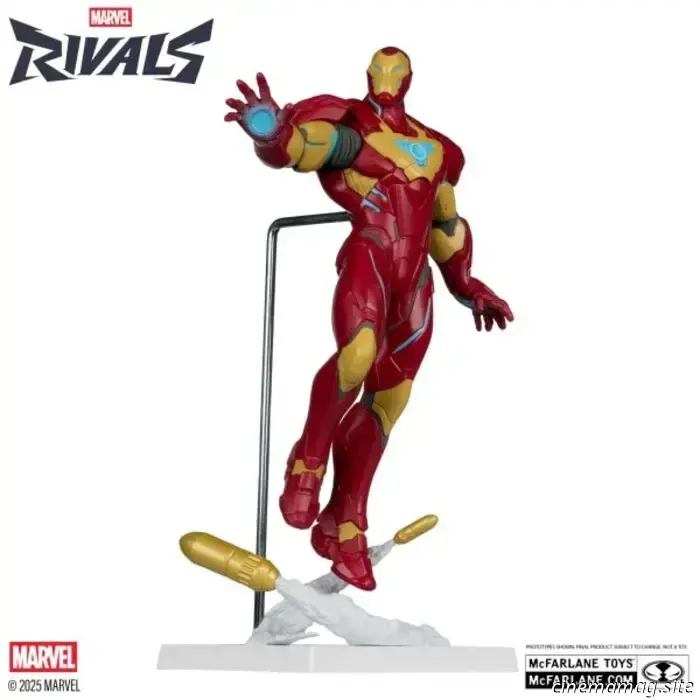 Spider-Man y Iron Man se unen a la línea Marvel Rivals de McFarlane Toys con figuras coleccionables.