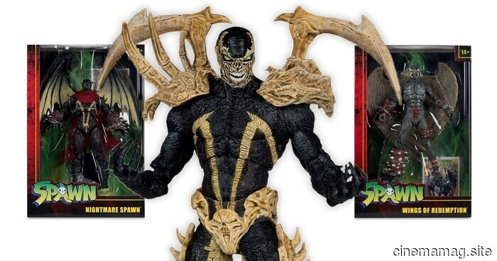 McFarlane Toys introduces Nightmare Spawn, Wings of Redemption, and Curse of the Spawn action figures.