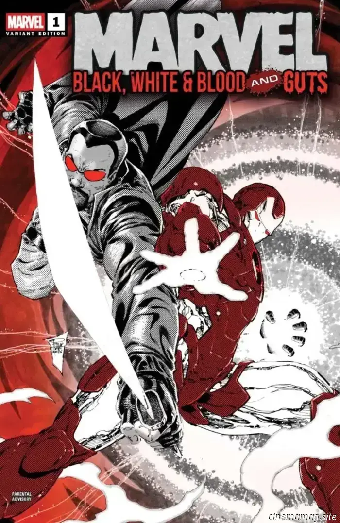 Comic Book Sneak Peek – Marvel: Black, White & Blood and Guts #1