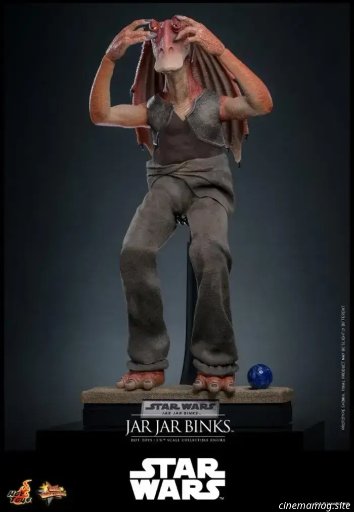 Джар Джар Бинкс присоединился к коллекции шестимасштабных фигурок Hot Toys из "Звездных войн"