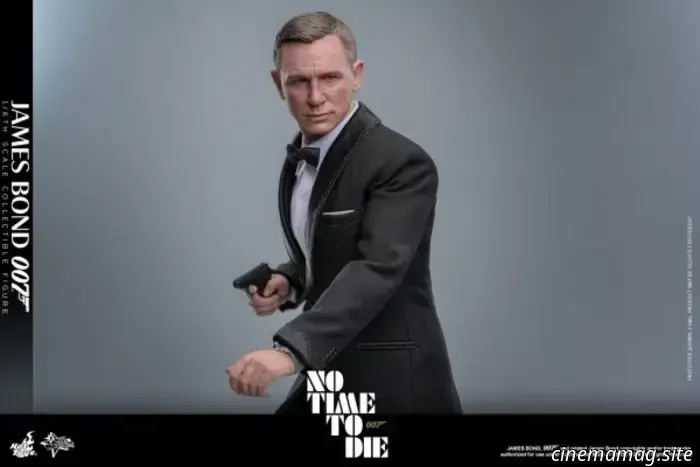 James Bond is now available in a sixth scale figure by Hot Toys, featuring the character from No Time To Die.