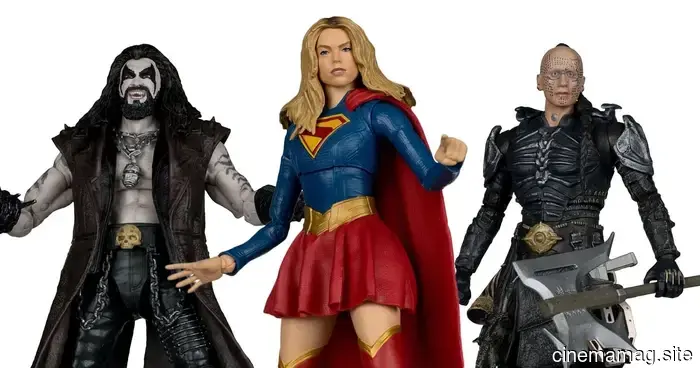 McFarlane Toys presenta las figuras de acción de la película Supergirl del Multiverso DC
