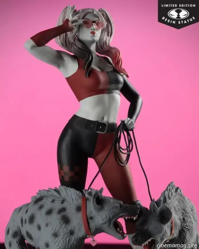 McFarlane announces the release of a new Harley Quinn statue for DC Collectibles.