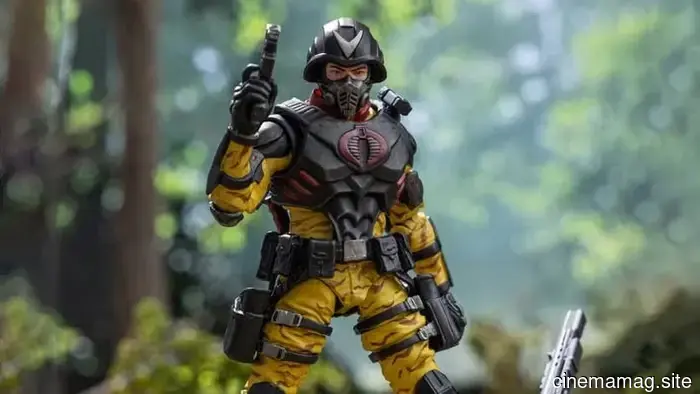 Hiya Toys has revealed the G.I. Joe Python Patrol Cobra Officer action figure from the Exquisite Basic Series.