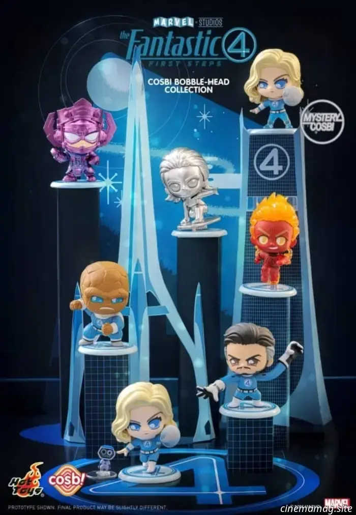 Hot Toys has introduced the Cosbi Bobble-Head Collection for The Fantastic Four: First Steps.