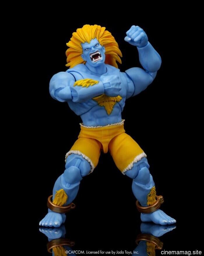 Blanka (Jugador 2) entra en la pelea con la nueva figura de Ultra Street Fighter II de Jada Toys