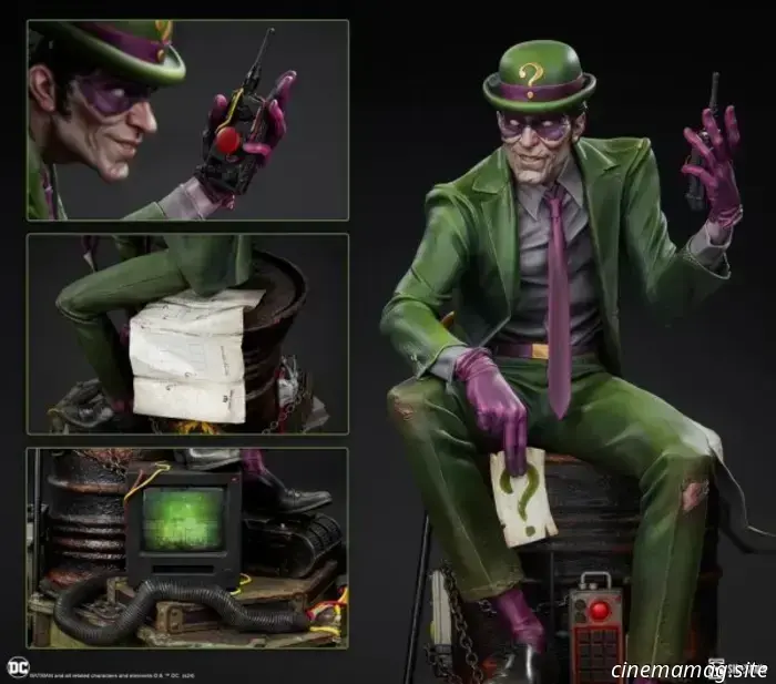 Sideshow has introduced the Riddler Premium Format Figure.