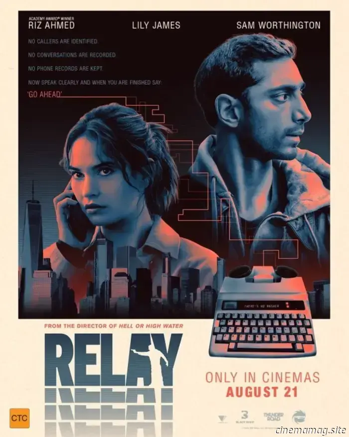 New trailer for Relay featuring Riz Ahmed and Lily James