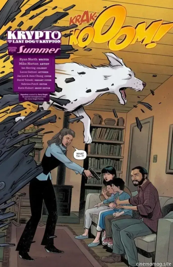 Comic Book Sneak Peek – Krypto: The Final Canine of Krypton #5