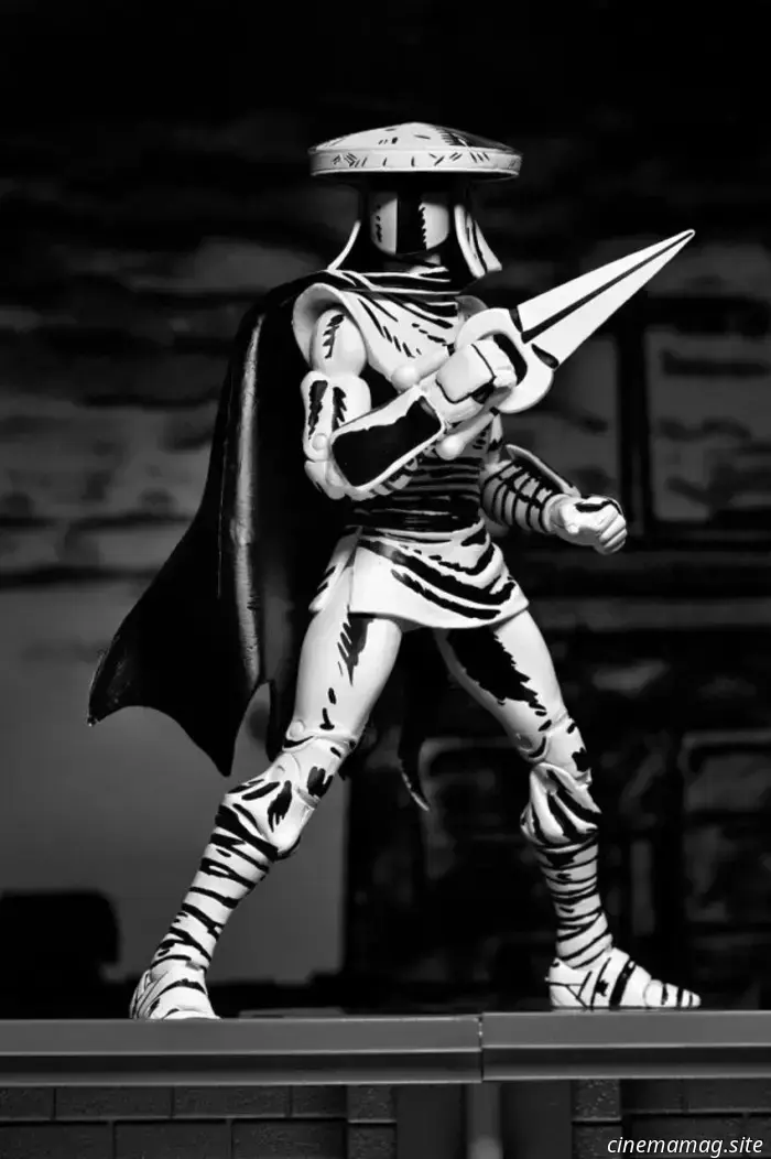 NECA presenta le nuove action figure Teenage Mutant Ninja Turtles Mirage Studios Black & White variant