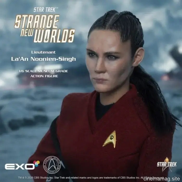 EXO-6 has revealed the sixth scale figure of La’An Noonien-Singh from Star Trek: Strange New Worlds.