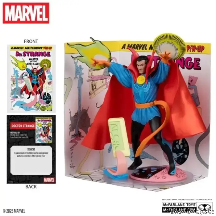 Gambit, Doctor Strange, Spider-Man e The Lizard si uniscono alla linea di collezionabili Marvel di McFarlane.