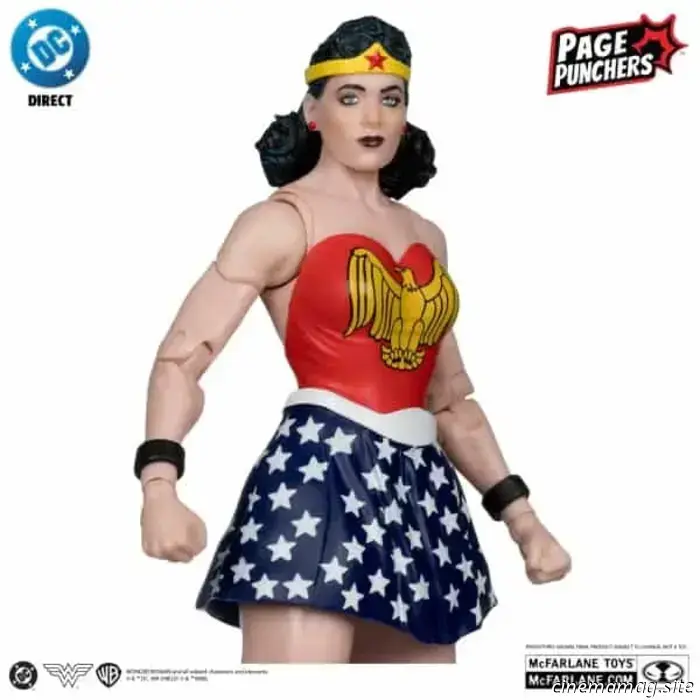 Wonder Woman y Superboy se unen a la línea DC Page Punchers de McFarlane con nuevas figuras
