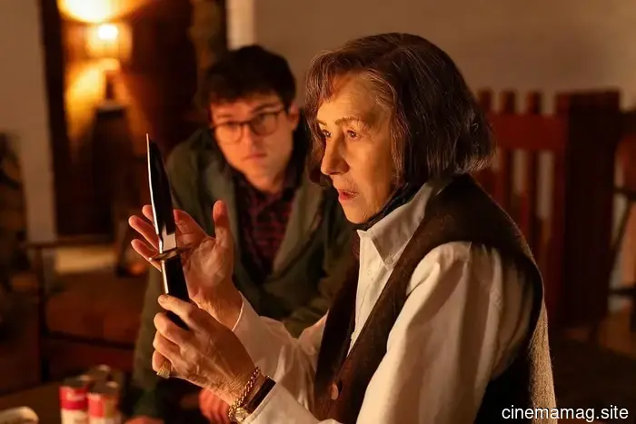 Helen Mirren portrays Patricia Highsmith in the trailer for A Talent for Murder.