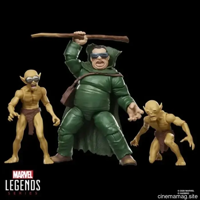 Marvel Legends Series has unveiled new figures including Vision & Scarlet Witch, Mole Man & Moloids, and Maximum Series Symbiote Spider-Man.