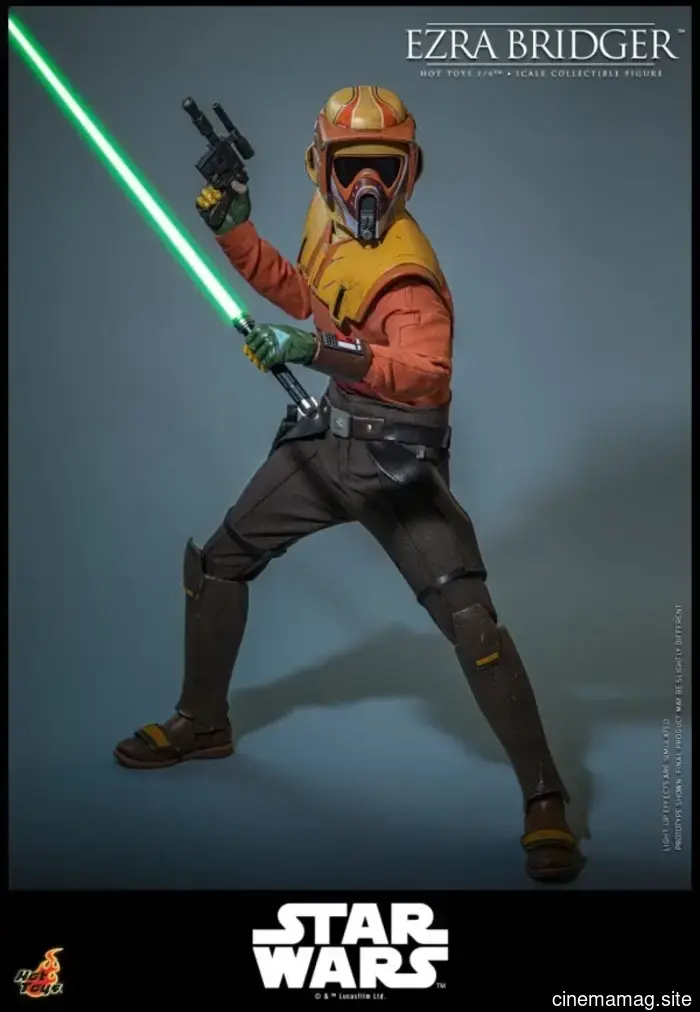 Hot Toys has released new sixth scale figures of Sabine Wren and Ezra Bridger from Star Wars Rebels.