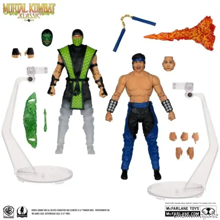 McFarlane Toys lancia una nuova ondata di action figure della serie Mortal Kombat Klassic