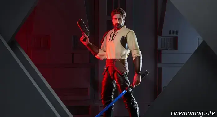 Hasbro introduces action figures of Kyle Katarn, Quinlan Vos, and Jedi Master Dooku from Star Wars: The Black Series.