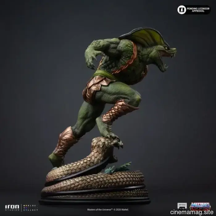 Кобра Хан присоединяется к коллекции Art Scale Masters of the Universe от Iron Studios с новой статуей
