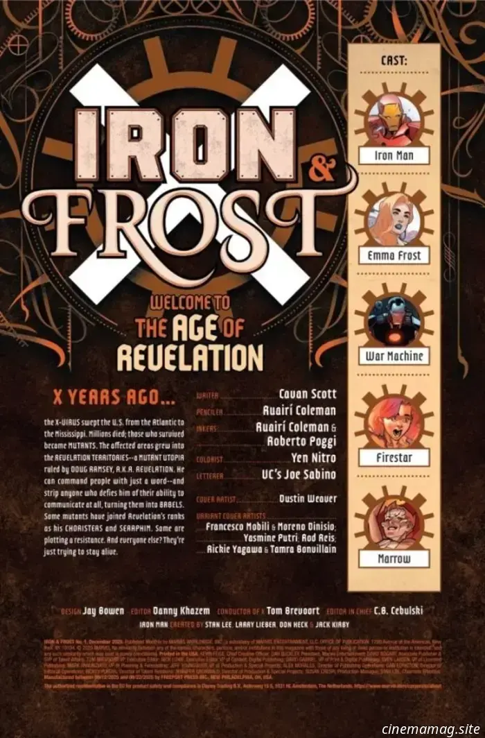 Preview of Comic Book – Iron and Frost #1