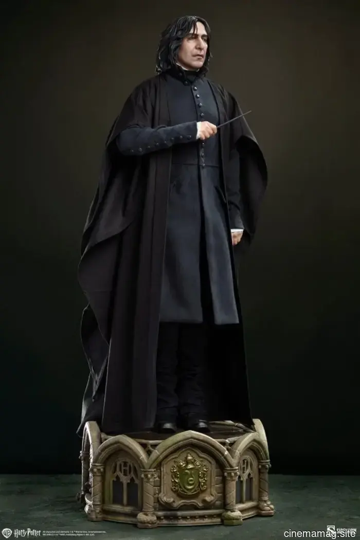 La figura de formato premium de Harry Potter del profesor Severus Snape de Alan Rickman llega de Sideshow.