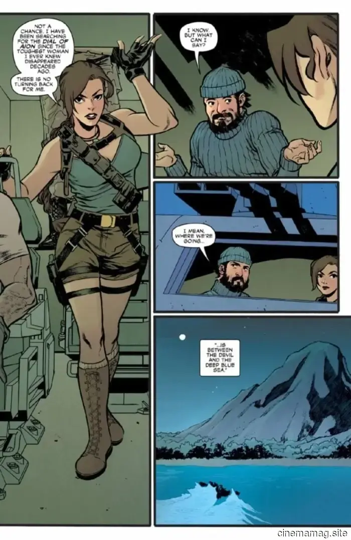 Лара Крофт направляется на остров Кобра для кроссовера G.I. Joe: Настоящий американский герой и Tomb Raider