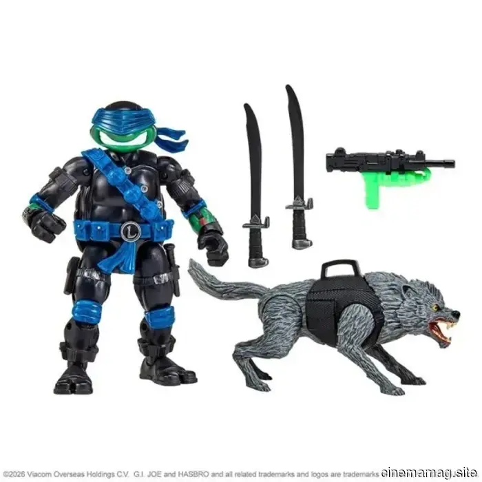 Teenage Mutant Ninja Turtles x G.I. Joe Snake Eyes x Leo e Timber x Rahzar 2-pack in arrivo al Comic-Con da Playmates Toys