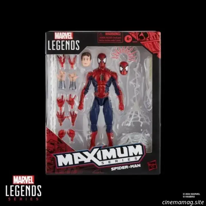 Hasbro has unveiled the Marvel Legends Maximum Series Spider-Man action figure.