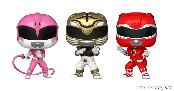 Funko has unveiled Pop! vinyl figures for Mighty Morphin Power Rangers: The Movie.