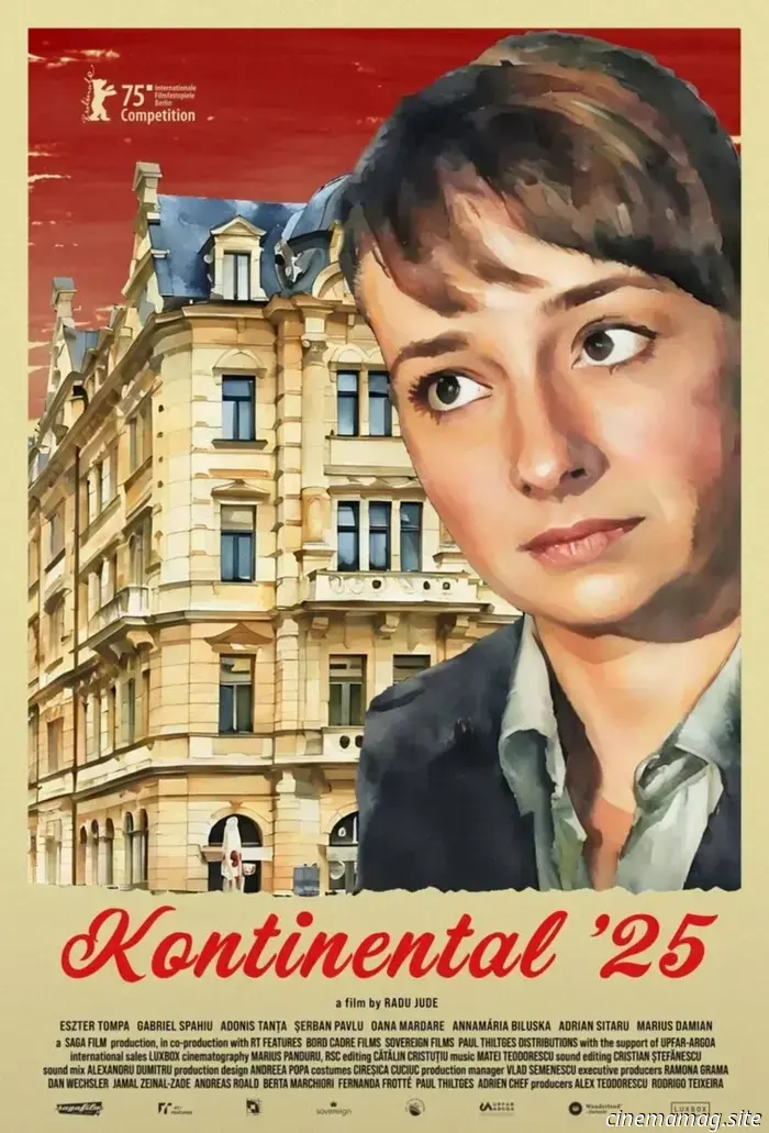 Póster exclusivo del estreno de Radu Jude en la Berlinale: Kontinental '25 rinde homenaje a Roberto Rossellini