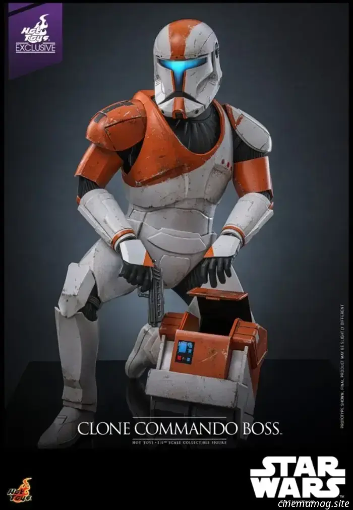 Hot Toys' Star Wars Clone Commando Boss sesta scala figura svelato