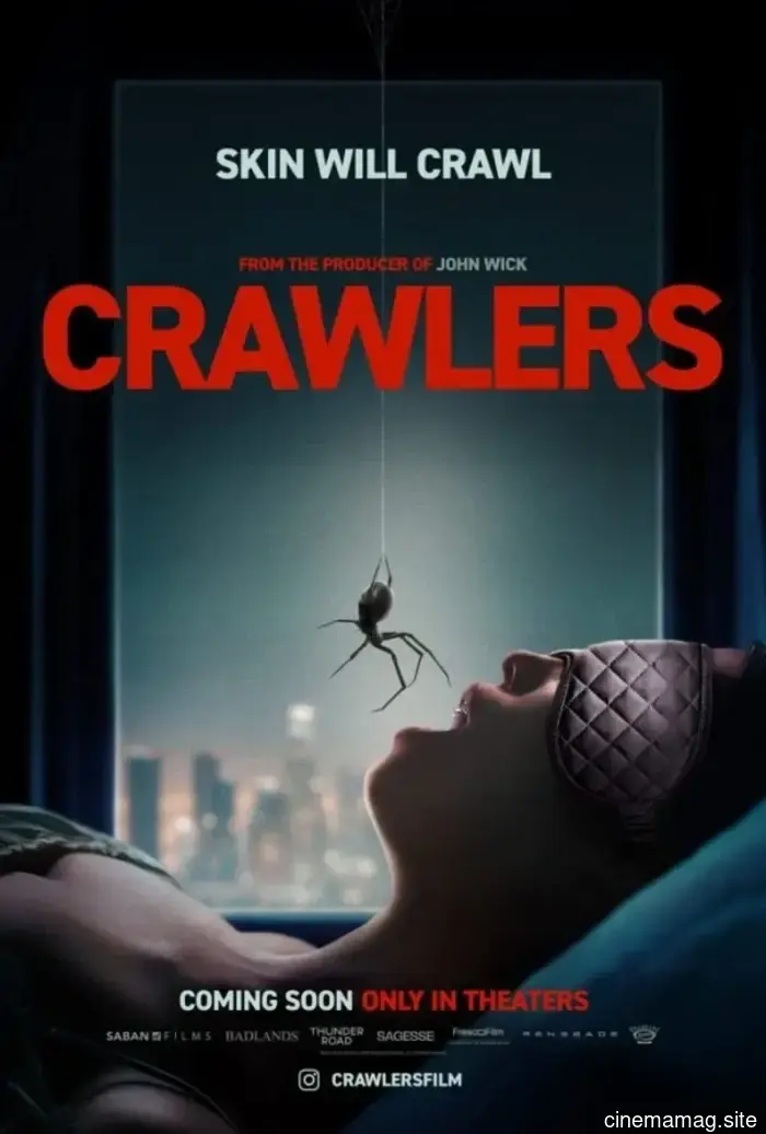 The trailer for the spider horror film Crawlers, featuring Matilda Lutz, will give you chills.