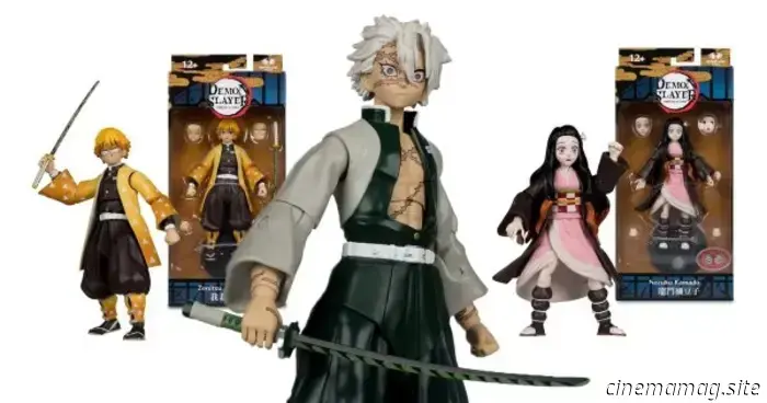 McFarlane Toys reveals new action figures based on Demon Slayer: Kimetsu no Yaiba.