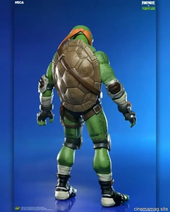 Donatello and Michelangelo are set to be added to NECA's action figure collection that features Fortnite and Teenage Mutant Ninja Turtles.