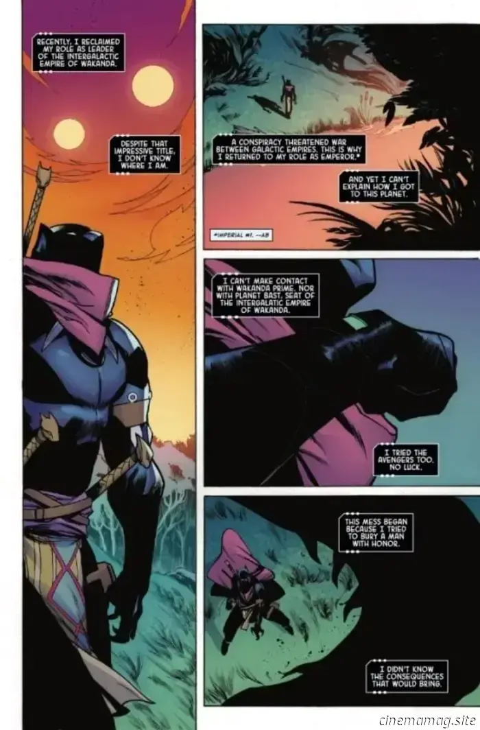 Comic Book Sneak Peek – Black Panther: Intergalactic #1