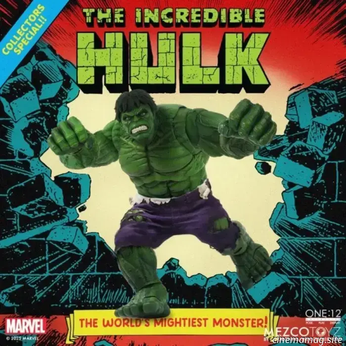 Mezco Toyz presenta l'action figure di L'Incredibile Hulk della linea One:12 Collective.