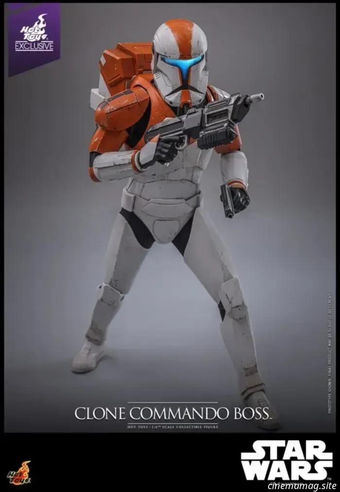 Hot Toys' Star Wars Clone Commando Boss sesta scala figura svelato