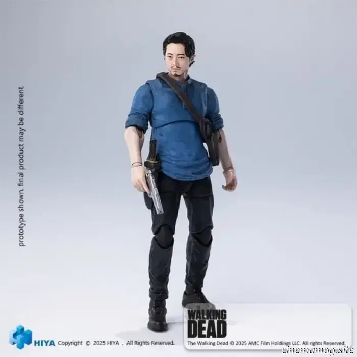 Glenn si unisce alla collezione The Walking Dead di Hiya Toys con una figura della Exquisite Mini Series.
