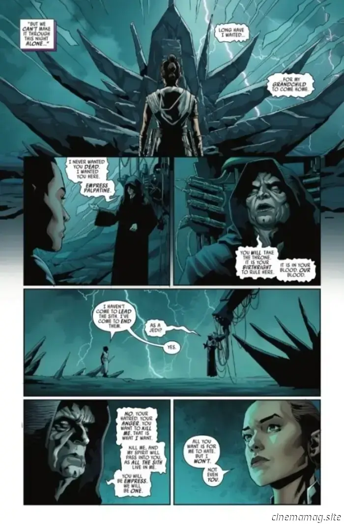 Star Wars: El ascenso de Skywalker Adaptación # 5-Avance del Cómic