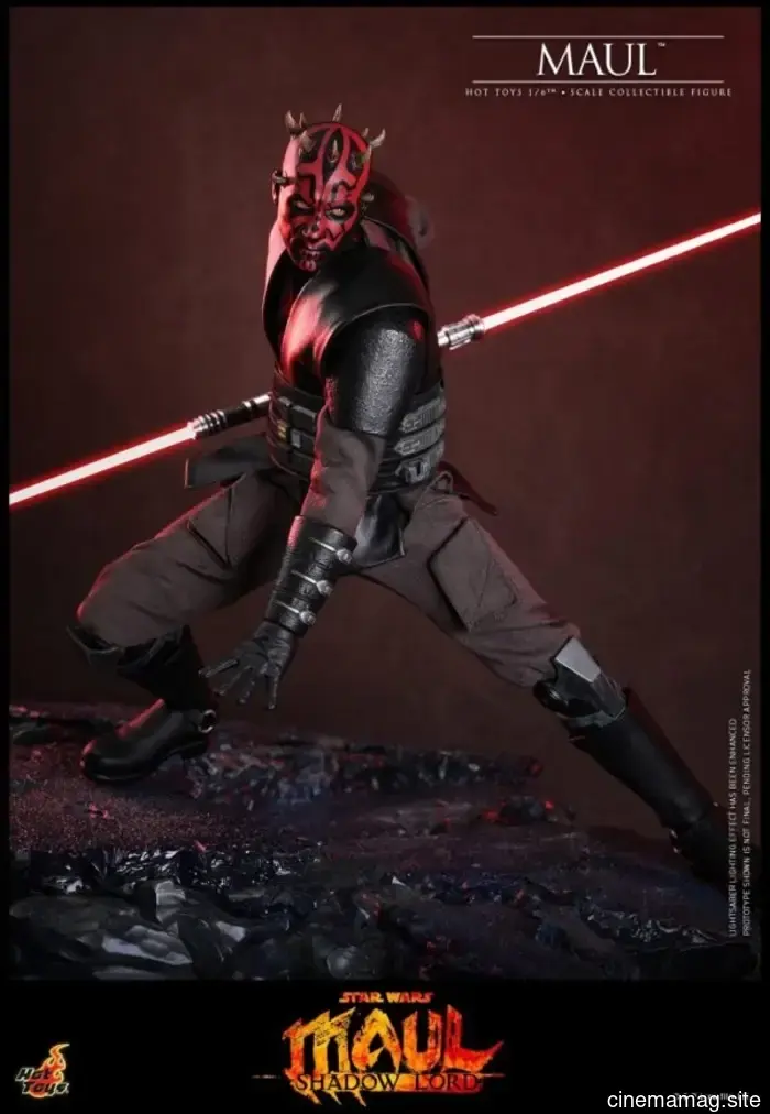 Hot Toys has revealed a sixth scale figure of Maul from Star Wars: Maul – Shadow Lord.