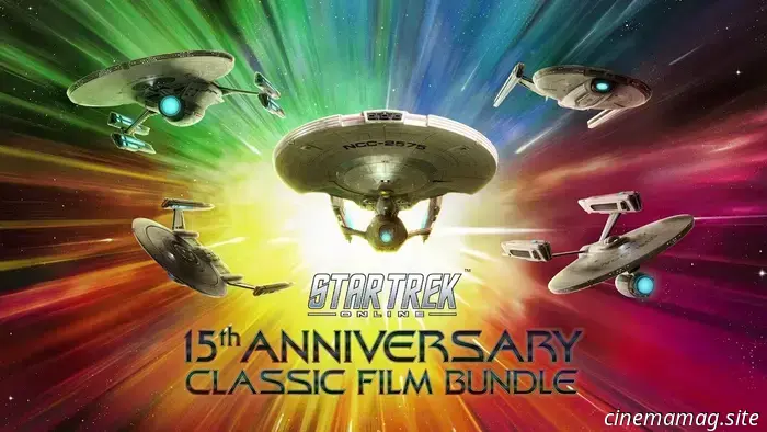 Star Trek Online: Revealed for consoles as the 15th Anniversary Classic Film Bundle DLC is launched.