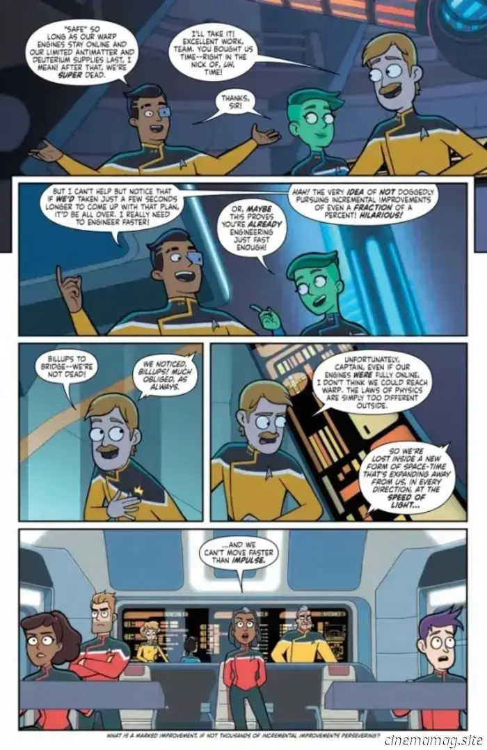 Star Trek: Lower Decks #4 - Anteprima del fumetto