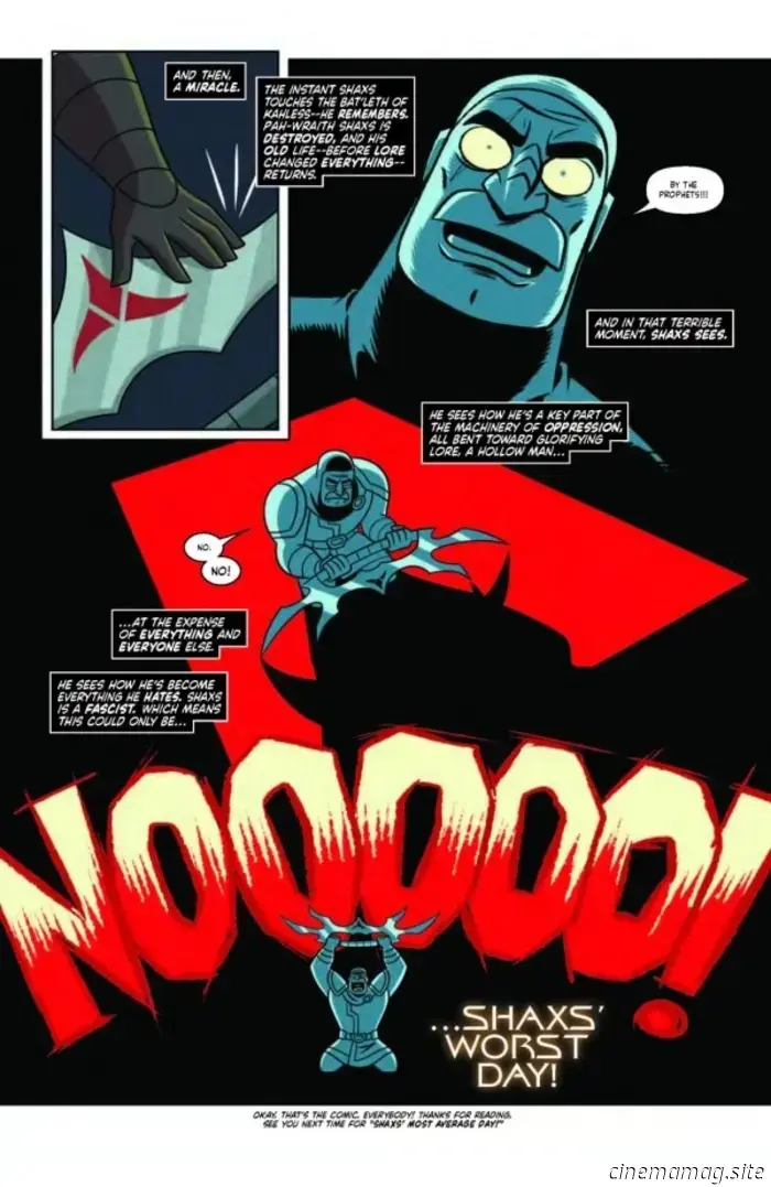 Comic Book Sneak Peek - Star Trek: Lore War – Shaxs' Worst Day #1