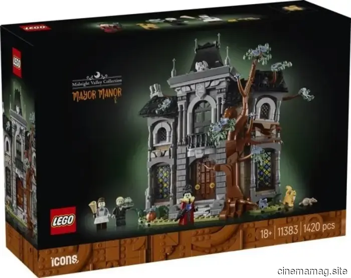 LEGO lancia la Collezione Midnight Valley con il set Mayor Manor