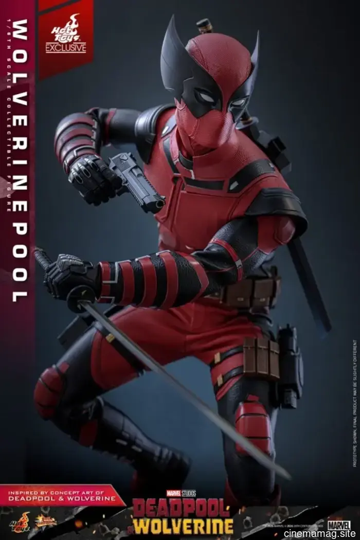 Wolverinepool se une a la colección de Deadpool y Wolverine de Hot Toys con una figura de sexta escala.