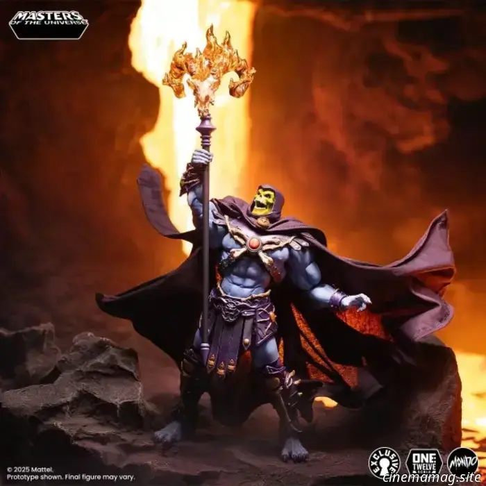 Mondo svela l'action figure MOTU200X di Skeletor dei Masters of the Universe.