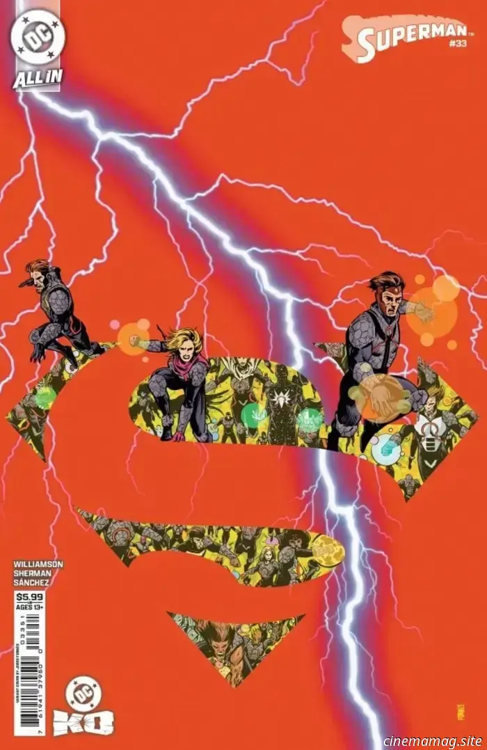 DC Comics выпускает «Супермен» №33 в среду, и у нас ниже есть официальное превью выпуска; посмотрите…
DC K.O. ALL FIGHT MONTH: РАУНД 7 ИЗ 8! Бой, которого вы никогда не ожидали, но который вам не терпится увидеть!
СМОТРИТЕ ТАКЖЕ: Ларс Эйдингер утверждён на роль Брейниака в сиквеле «Супермена» Man of Tomorrow




«Супермен» №33 выходит в среду, 24 декабря 2025 года.
О Гэри Коллинсоне: Гэри Коллинсон — продюсер и сценарист фильмов, телепрограмм и цифрового контента, главный редактор сайта поп-культуры Flickering Myth и продюсер готического хоррора 'The Baby in the Basket' и саспенс-триллера 'Death Among the Pines'.